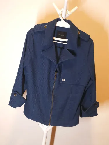 Casaco fillity tam 40 azul