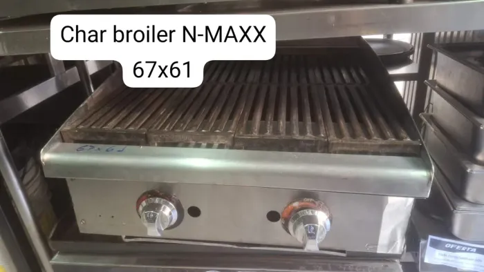 Char broiler N-MAXX gás GLP