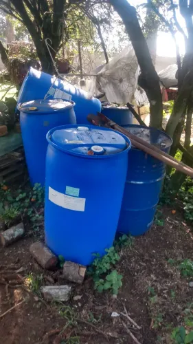 Tambor de plástico 200 litros