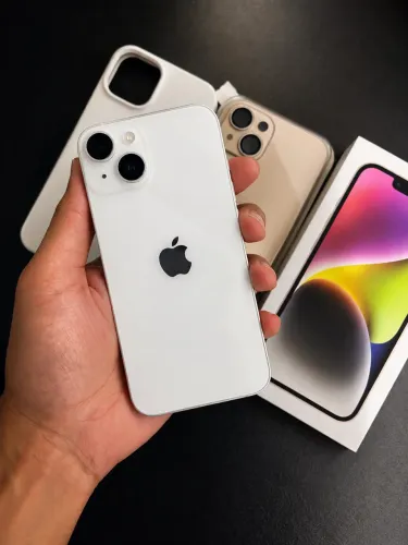 iPhone 14 128GB Branco | Excelente Estado | Caixa + Capas
