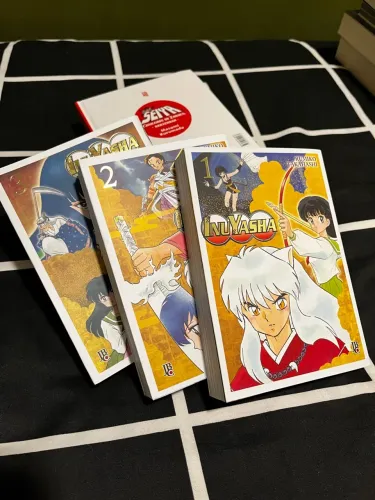Mangá Inuyasha Volumes 1, 2 e 3
