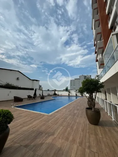 JS-Excelente cobertura à venda, com a maior área externa da região e vista mar