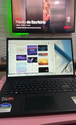Notebook ASUS VivoBook Go 15 AMD Ryzen 5 7520U 8GB 512GB SSD KeepOS Tela 15,6