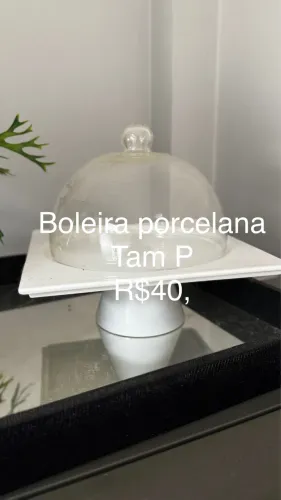 Boleira Porcelada tam. M 