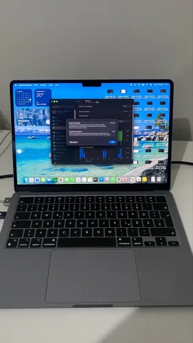 MacBook Air m2 16gb de ram 256gb armazenamento