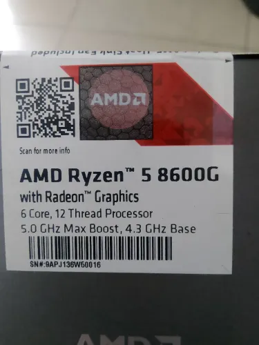 Processador AMD Ryzen 5 8600g