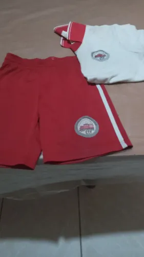 Cj. Fardamento. Trenzinho  feliz  tamanho  p