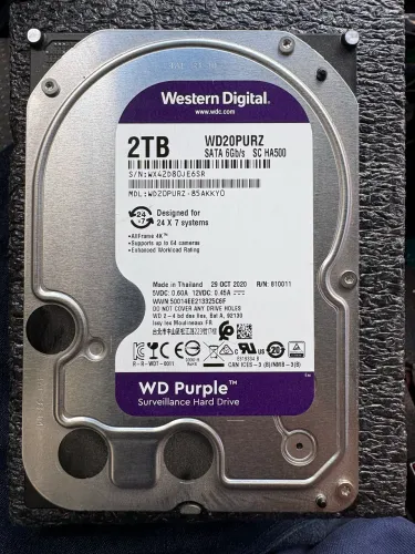 HD WD PURPLE 2TB