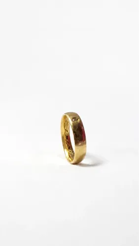 Aliança De Ouro [18k] Legítima - Oportunidade Para Casamento / Noivado