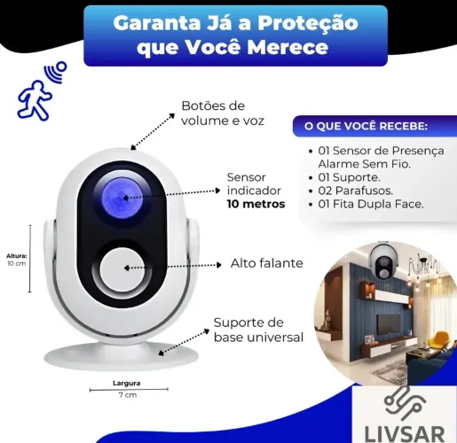 Sensor de presença