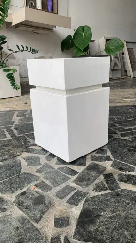 Vazo de plantas - Feito de porcelanato