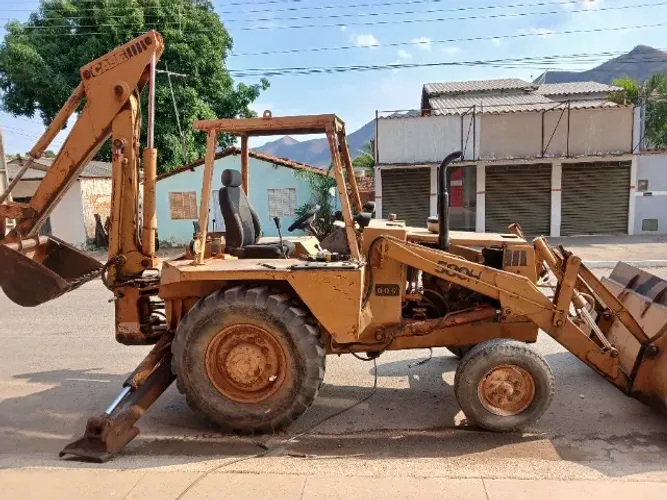 Retroescavadeira case 580h