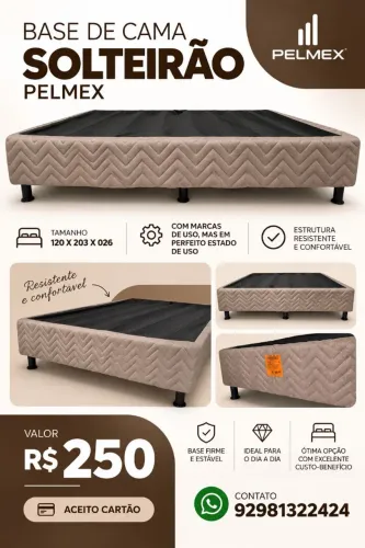 Base de Cama Solteirão