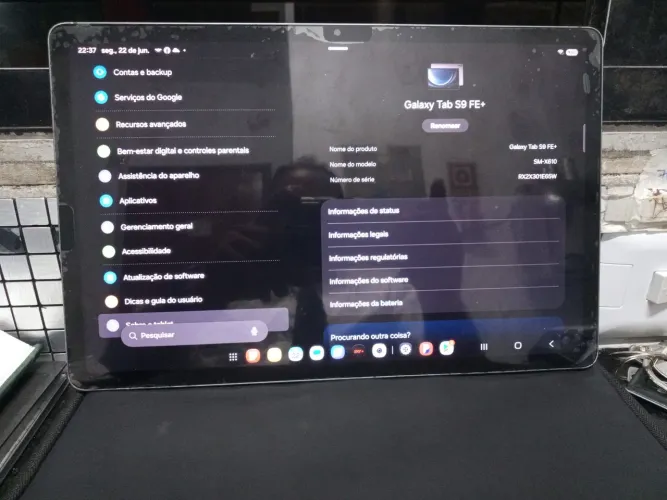 Vende-se um tablet Samsung s9 fé+