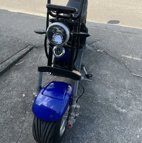 Moto elétrica X11 - azul nova
