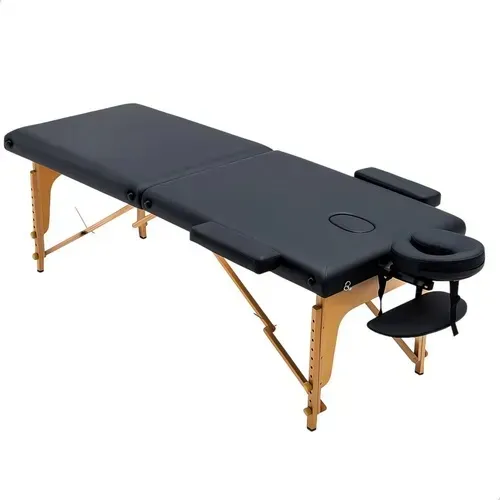 MACA DE MASSAGEM BM2523-1.2.3 BLACK EM MADEIRA 185 X 70CM
