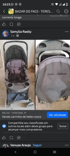 Vendo carrinho cosco