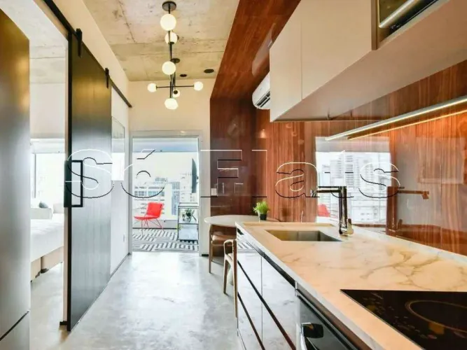 Apartamento para locação totalmente refinado na Rua da Consolação, próximo a Mackenzie.