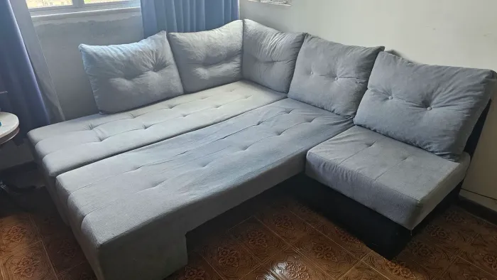 Sofá 3 em 1 (Sofá que se transforma em cama de casal e 2 de solteiro)