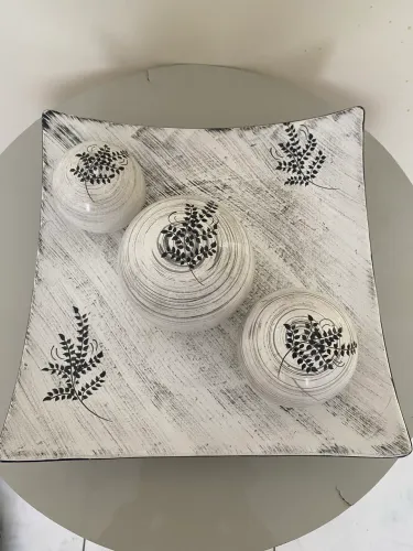 Enfeite para Mesa em Cerâmica 