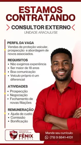 Oportunidade como Vendedor 