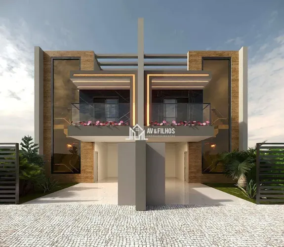 Sobrado com 3 dormitórios à venda, 221 m² por R$ 1.250.000,00 - Loteamento Pineville - Pin