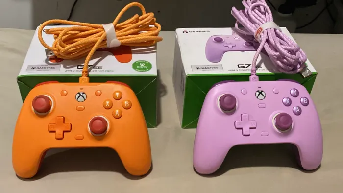 2 Controles GameSir G7 SE para Xbox e PC - Estado de Novo