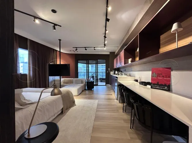 Pininfarina, Apartamento à venda com 49m², 1 dormitório e 2 vagas