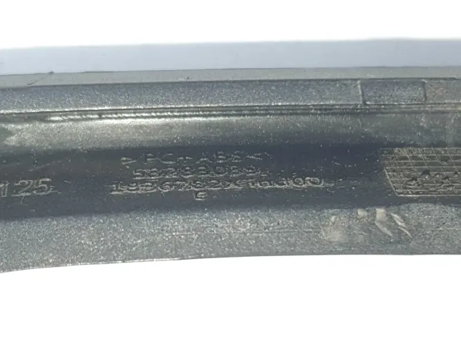 Moldura Da Grade Frontal Jeep Compass 2021 53283039 Cinza Escuri Mate