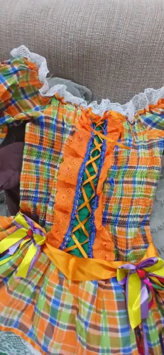Vestido Junino 10/12 anos