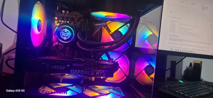 PC Gamer + Tela AOC de 24' 180Hz Gamer
