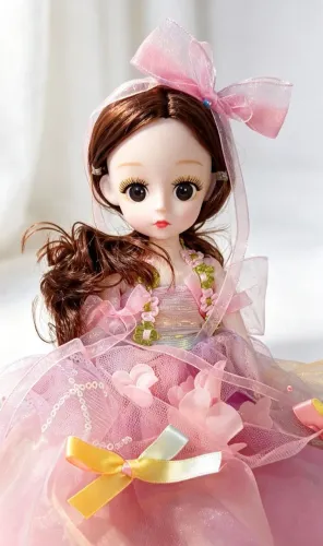 Boneca articulável coreana