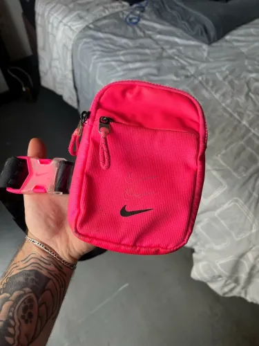 Shoulder Bag Nike Heritage Rosa - Bolsa Transversal Crossbody Original