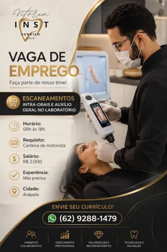 Vaga para Escaneamento intra-oral