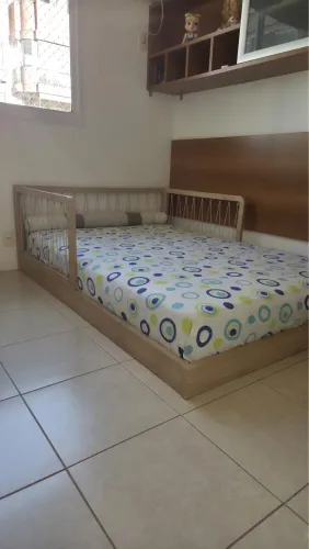 Cama solteiro king montessoriana 