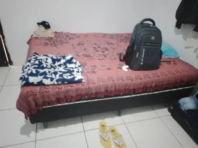 Vendo geladeira cama box de casal,filtro de agua e microondas