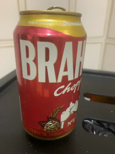 Cerveja Brahma em lata