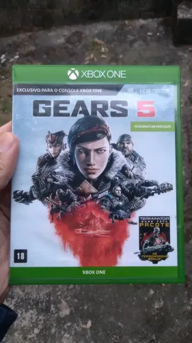 Gears of war 5 Xbox one e series X/S muito bem conservado funcionando perfeitamente