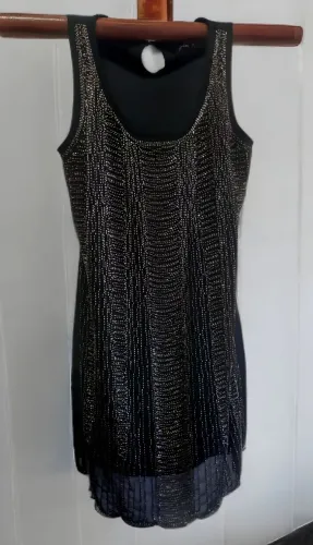 Vestido de festa bordado  - Tam P 
