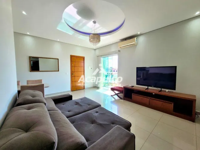 Apartamento mobiliado para alugar com 03 dormitórios, sendo 01 suíte, no Jardim Terraméric