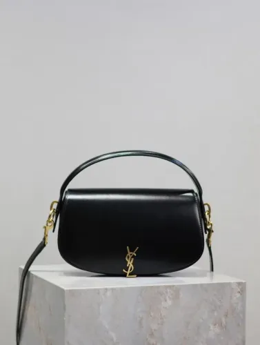 Bolsa Voltaire Top Handle em couro 