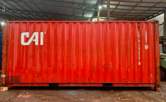 Container marítimo bruto