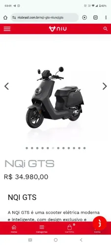 Moto elétrica, barato pra ir rápido ?