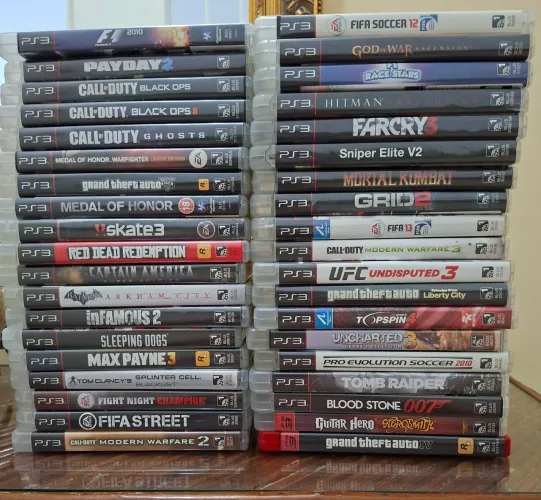Lote 38 jogos PS3
