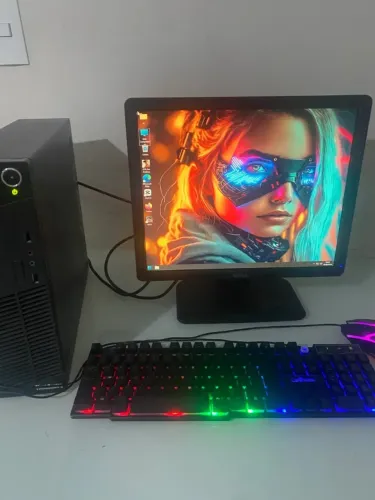 Computador Lenovo Core i5 com Monitor Dell 17 polegadas
