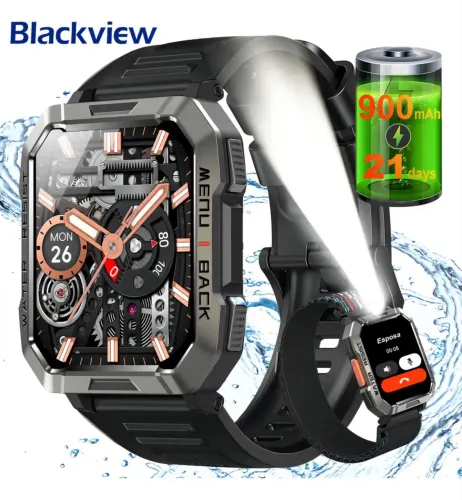 Relogio smartwatch blackview w60 original lacrado estrututa metal