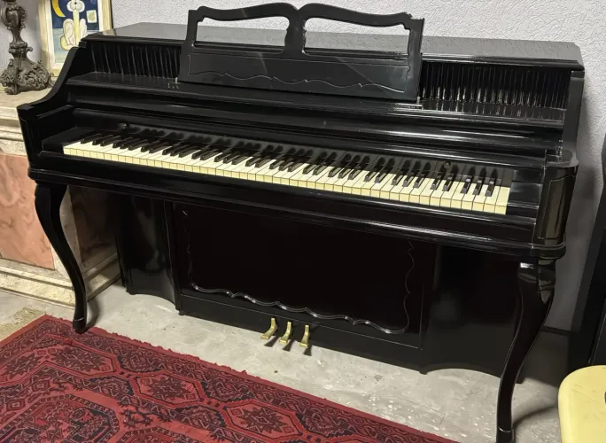 Pianos importados: Kimball, Steinway, Petrof e outras opções