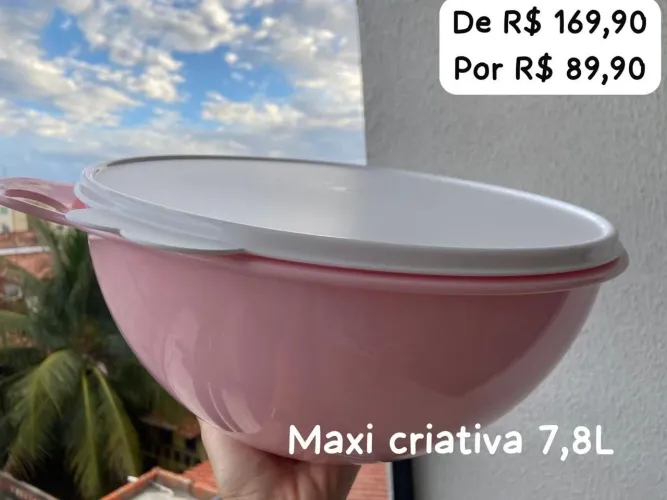 Pote Tupperware Maxi Criativa 7,8L