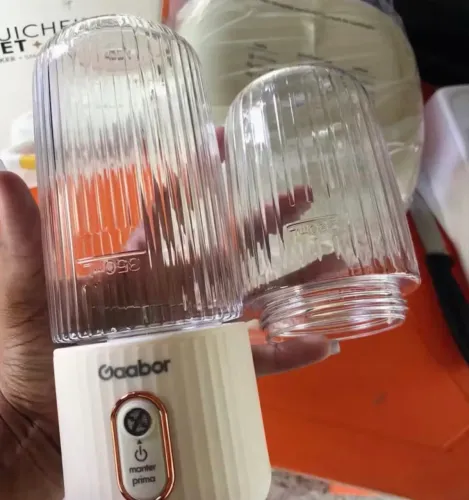 Kit Cozinha 3 em 1 Air Fryer Sanduicheira Liquidificador para Casa Viagem Presente