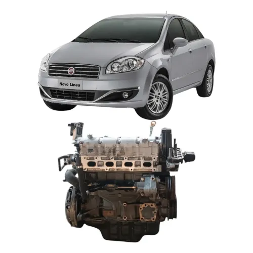 Motor Parcial Completo Fiat Linea 1.9 2008 2011
